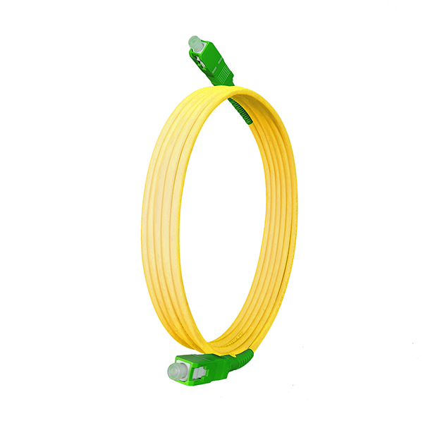 FTTH Fiber Optic Cable SC APC to SC APC 1M to 30M Single Mode 3.0mm LSZH Patch Cord Wholesale