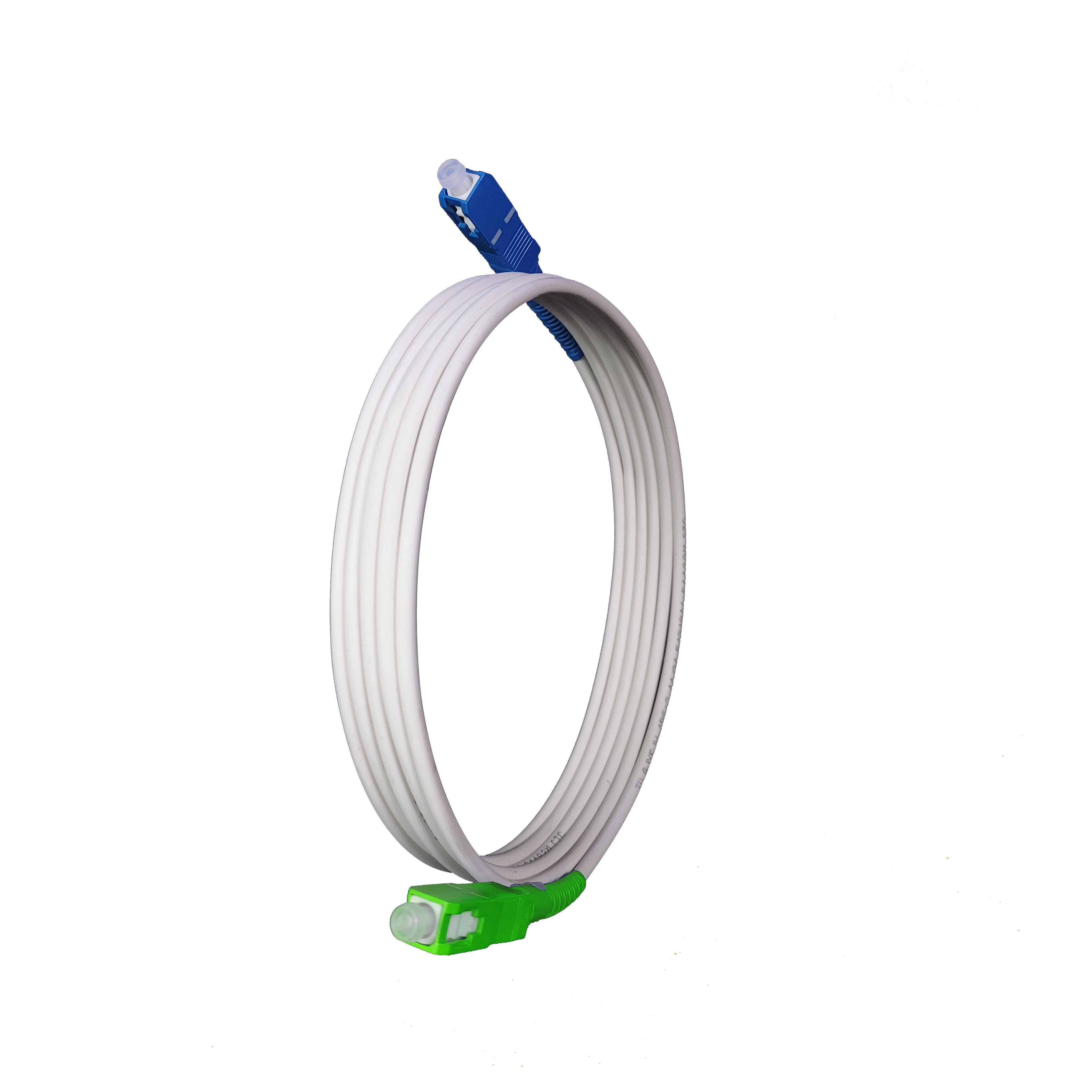 FTTH Fiber Optic Cable SC APC to SC UPC 2M G657A2 Single Mode Simplex 3.0mm Indoor Patch Cord Ready FTTH Fiber Optic Cable SC APC to SC UPC 2M G657A2 Single Mode Simplex 3.0mm Indoor Patch Cord Ready