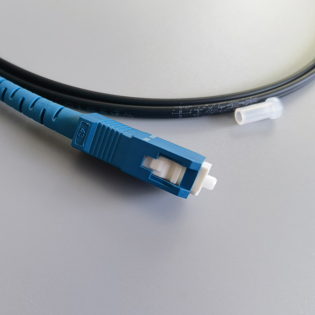 FTTH  SC UPC 1M Drop Fiber Optic Pigtail Indoor Extension Cable Simplex Patch Cord