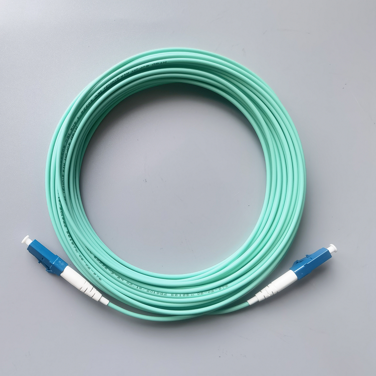 FTTH OM3 10G Fiber Optic Cable LC UPC to LC UPC 3M 5M 10M Multimode 2.0mm Core LSZH Patch Cord