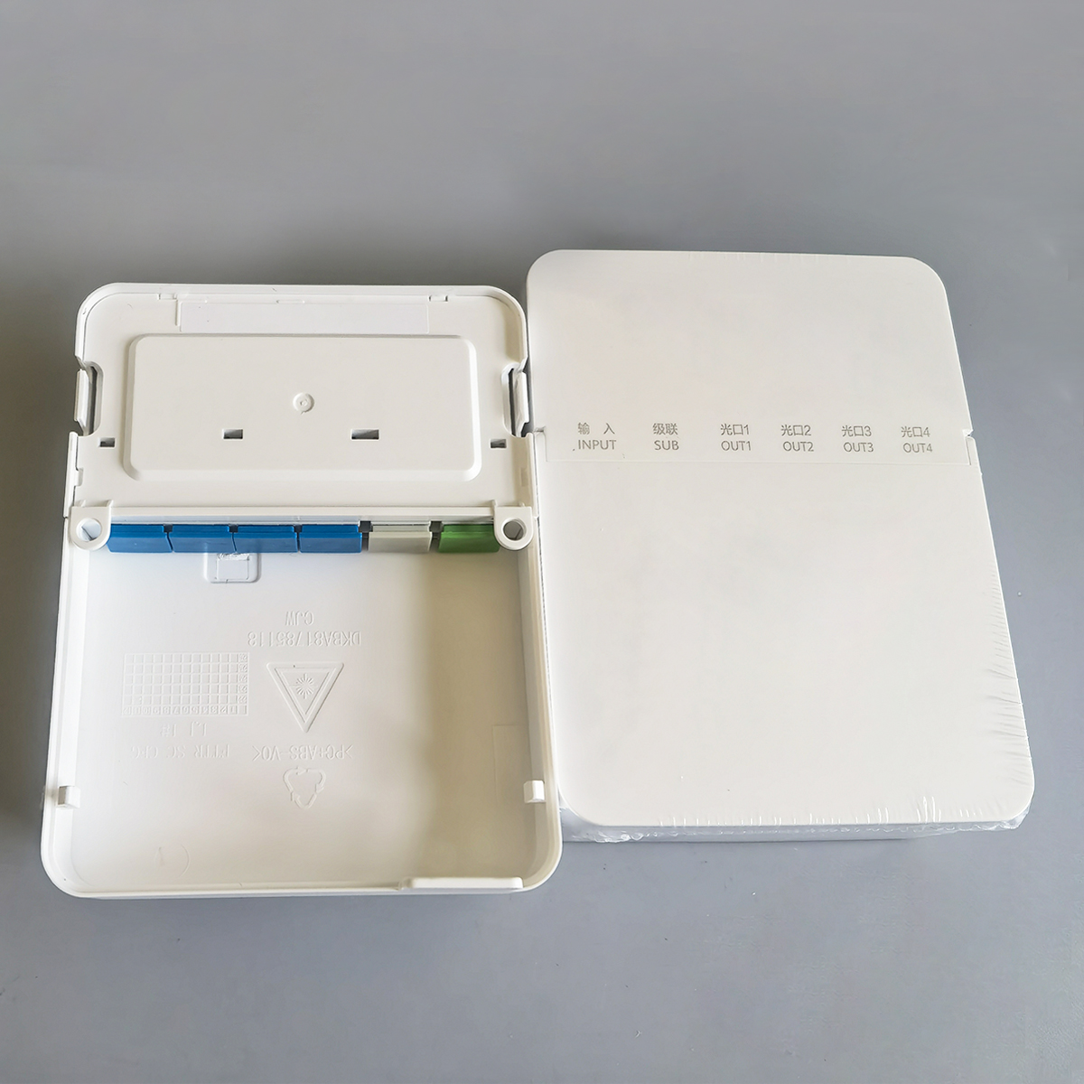 FTTR HUAWEI 2121- 5U Fiber Optic Distribution Box with 1x4 Splitter Optical Terminal Box for FTTH FTTR HUAWEI 2121- 5U Fiber Optic Distribution Box with 1x4 Splitter Optical Terminal Box for FTTH