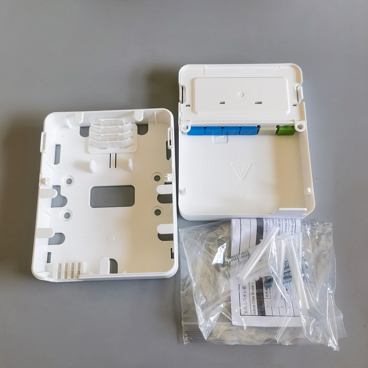 FTTR HUAWEI 2121- 5U Fiber Optic Distribution Box with 1x4 Splitter Optical Terminal Box for FTTH 