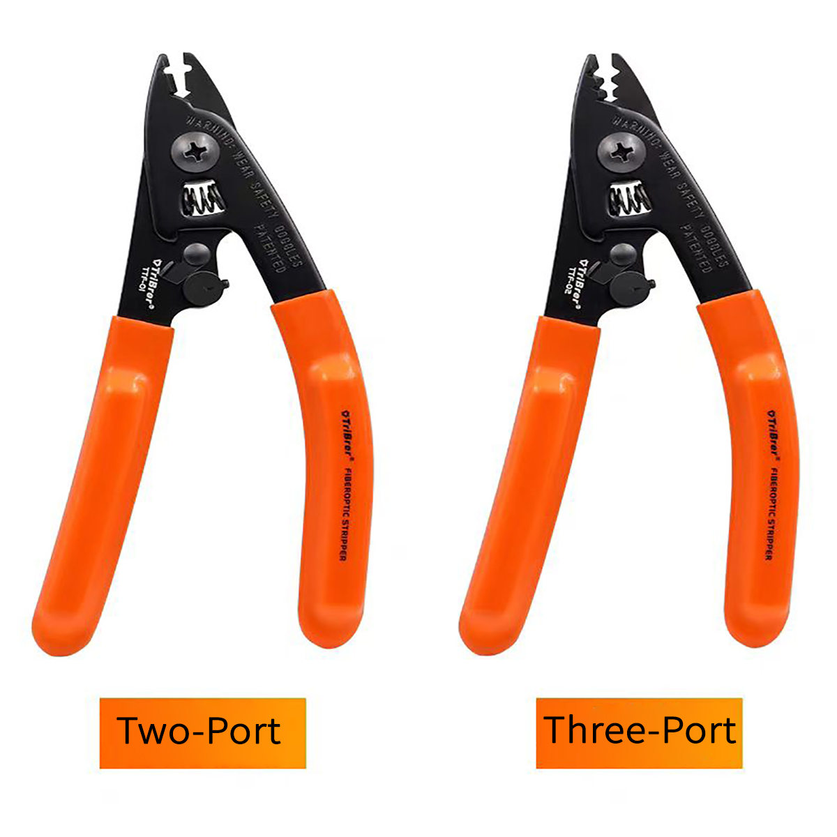 FTTH Fiber Stripper Two Three Port Optical Wire Stripping Pliers Miller Style Fiber Optic Tool