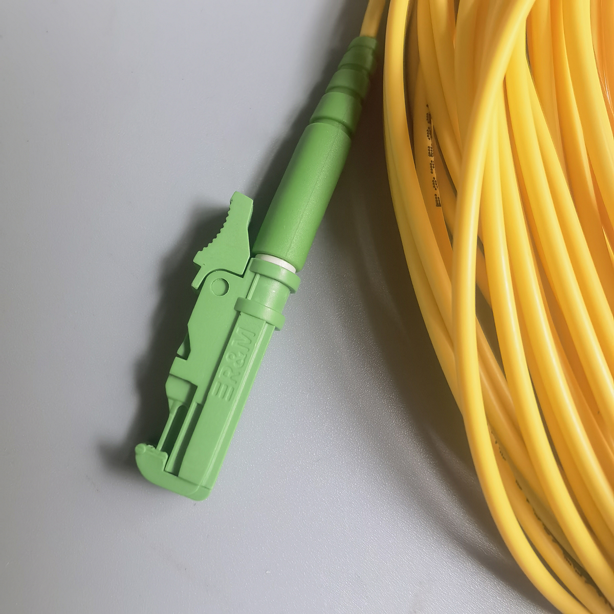 FTTH Fiber Optic Extension Cable E2000 LC/APC to LC/UPC Single Mode LSZH G652D Patch Cord 