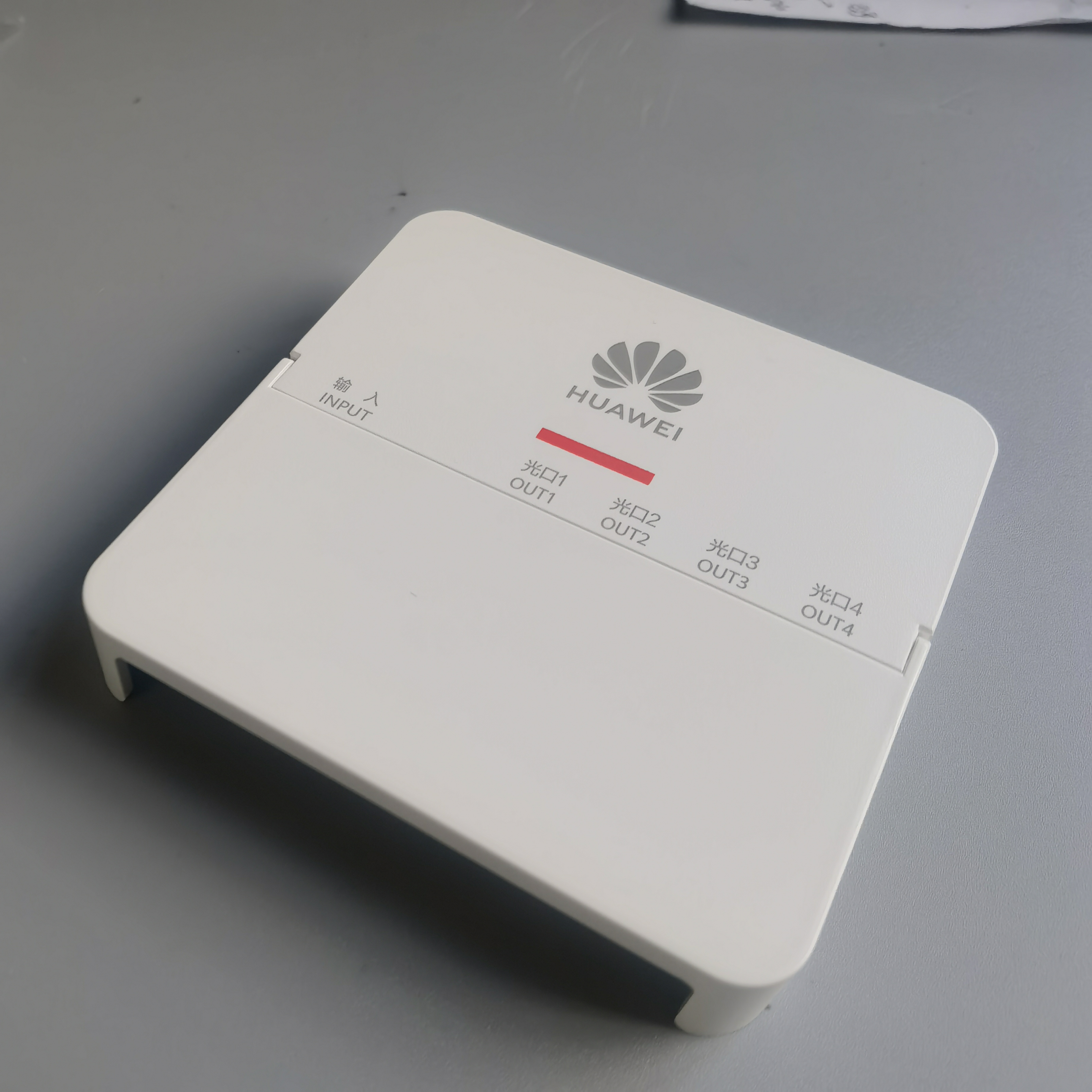 Huawei FTTH 2121-S4 PLC Fiber Optic Splitter 1x4 SC/APC Single Mode Optical Splitter High Precision 