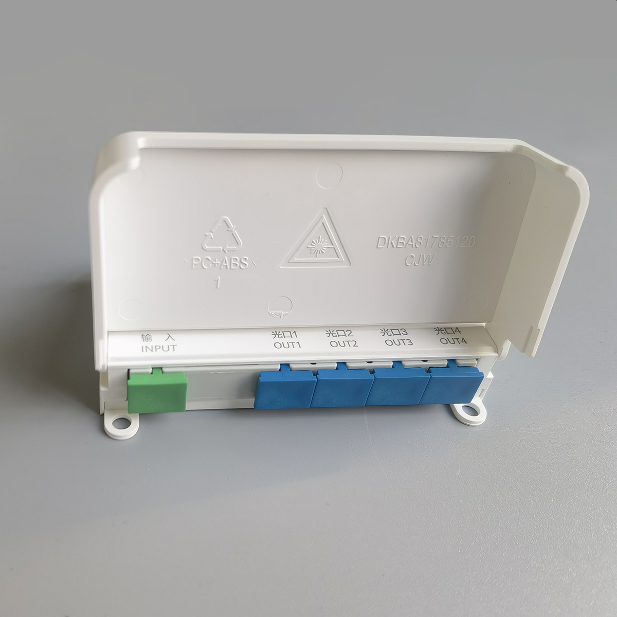 Huawei FTTH 2121-S4 PLC Fiber Optic Splitter 1x4 SC/APC Single Mode Optical Splitter High Precision 