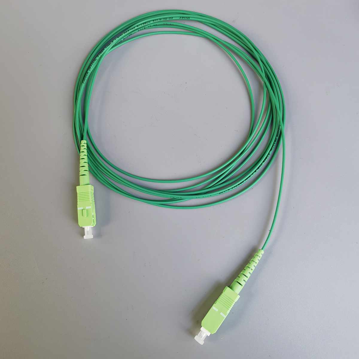 FTTH SC/APC to SC/APC Fiber Optic Cable 3.5M Single Mode G657A2 1.6mm Indoor Optical Patch Cord FTTH SC/APC to SC/APC Fiber Optic Cable 3.5M Single Mode G657A2 1.6mm Indoor Optical Patch Cord