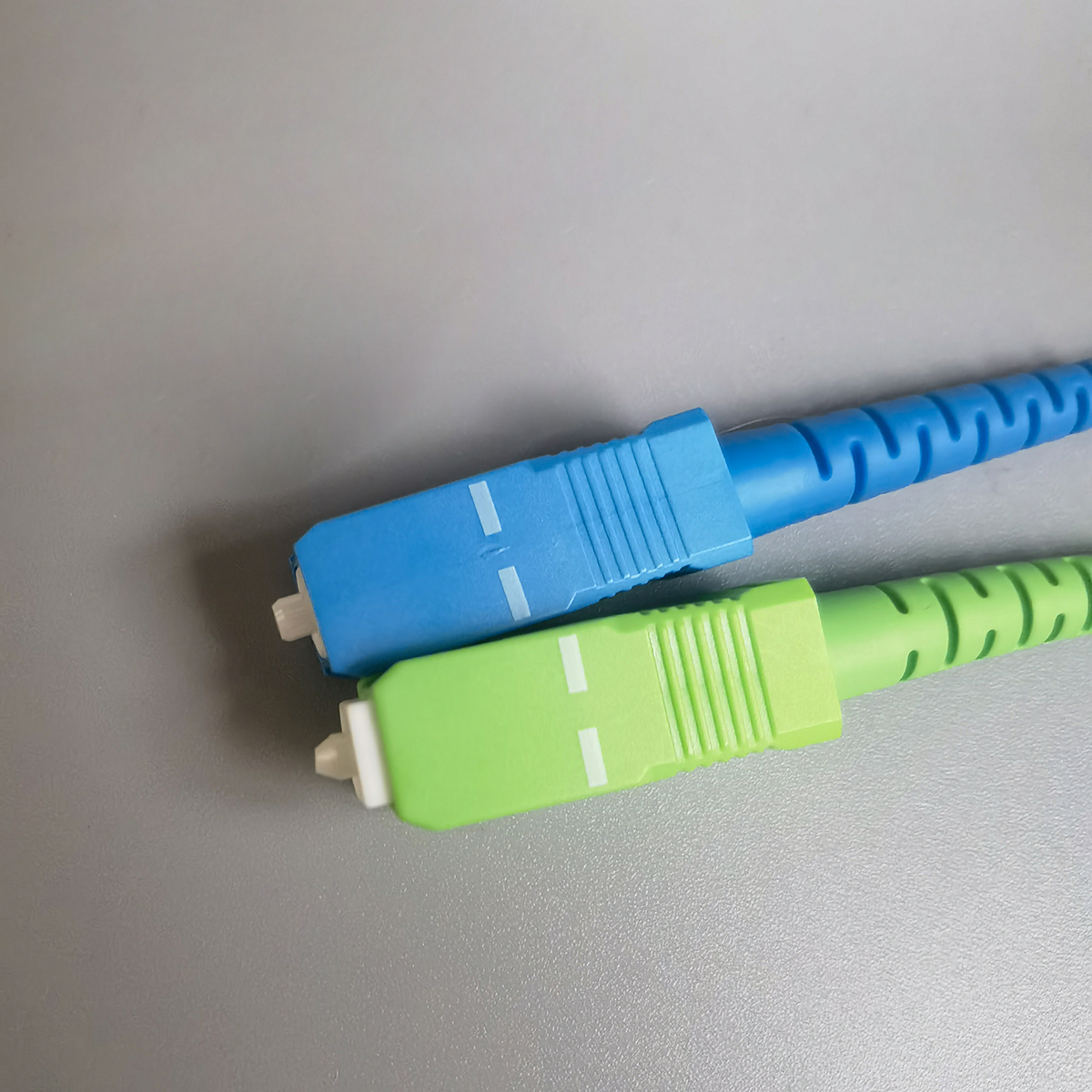 FTTH SC APC to SC UPC 3M 5M Simplex Fiber Optic Patch Cord Indoor Extension Cable