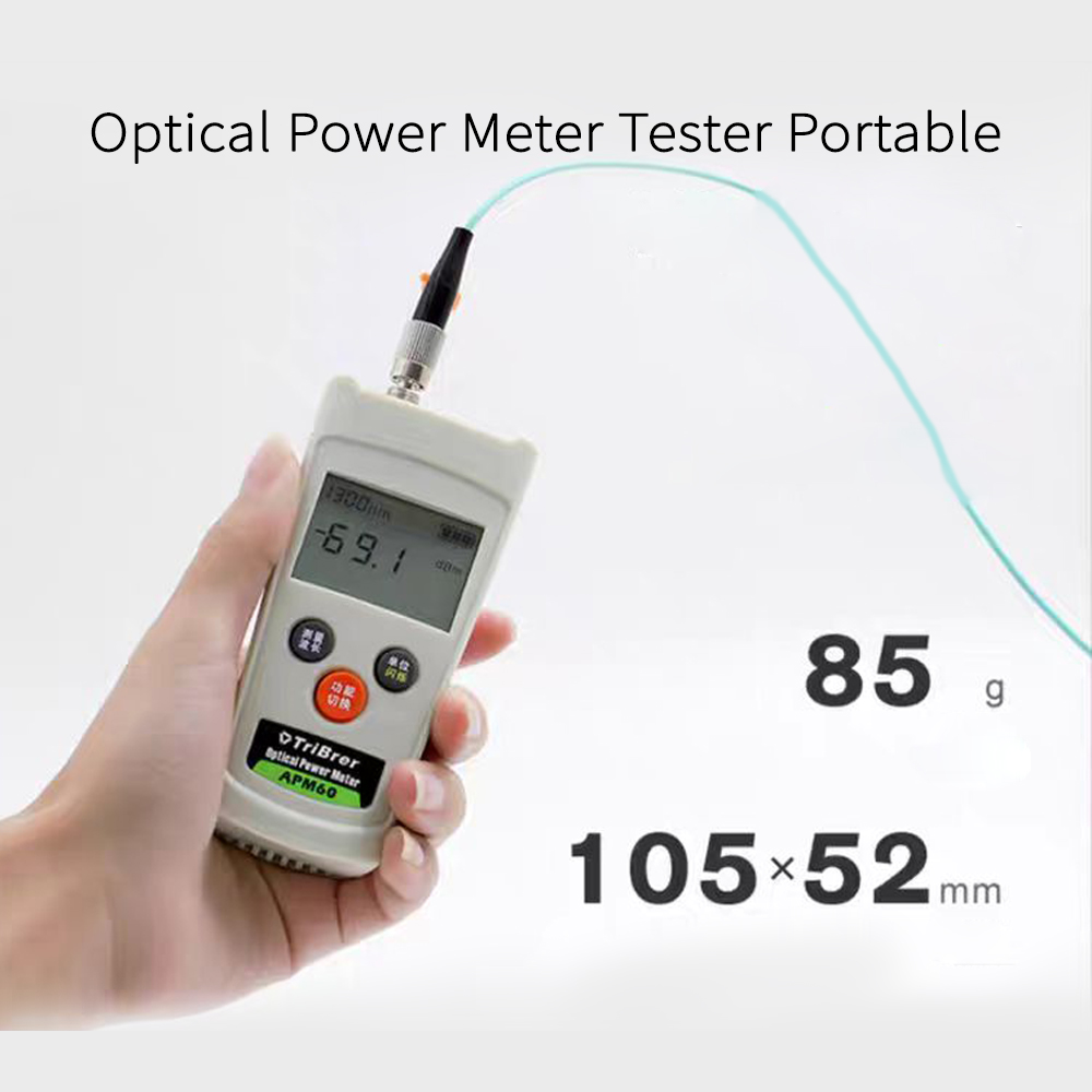 Mini APM60T FTTH Fiber Optic Tester Professional All-in-One Optical Power Meter  for Fiber Testing