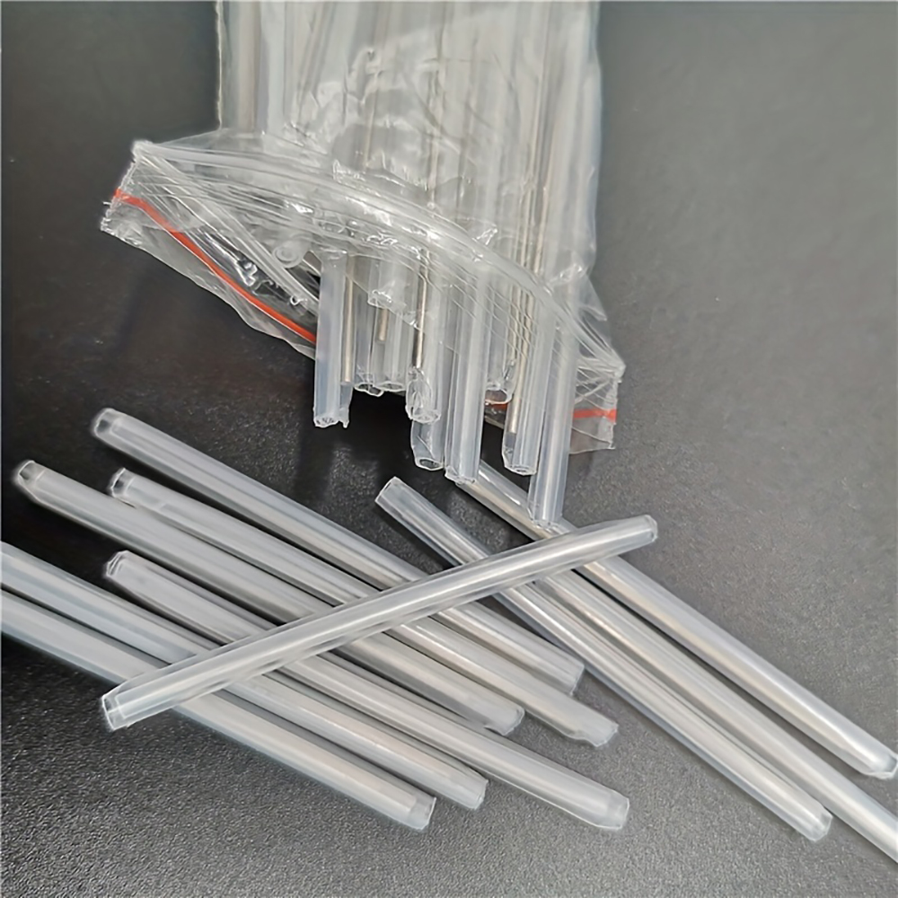 FTTH Fiber Fusion Splice Protection Sleeves100pcs 1.5mm Diameter 60mm Length Heat Shrinkable Tube 