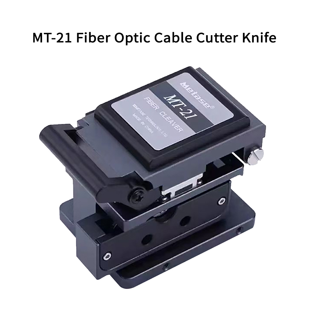 FTTH MT-21 Fiber Cleaver High Precision Fiber Cutter For FTTH Telecom Metal Body Professional Tool FTTH MT-21 Fiber Cleaver High Precision Fiber Cutter For FTTH Telecom Metal Body Professional Tool