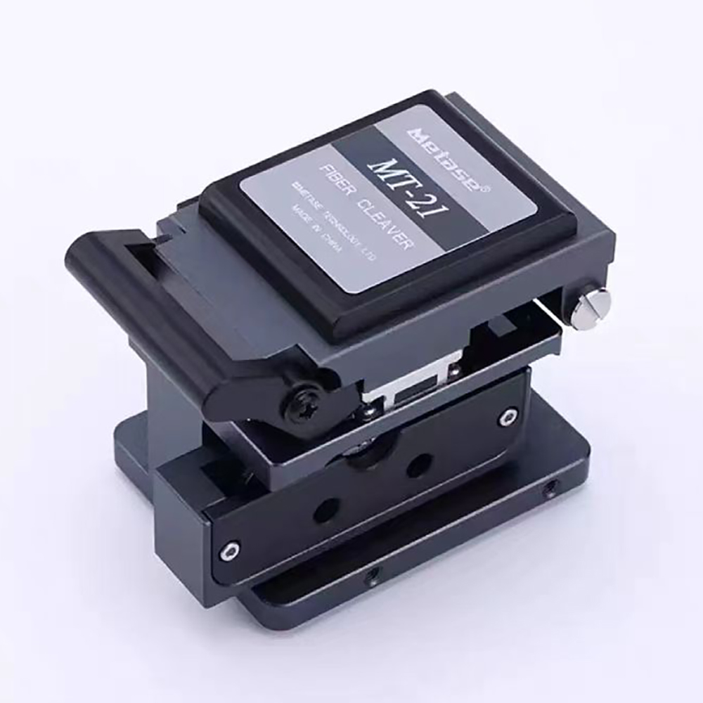 FTTH MT-21 Fiber Cleaver High Precision Fiber Cutter For FTTH Telecom Metal Body Professional Tool
