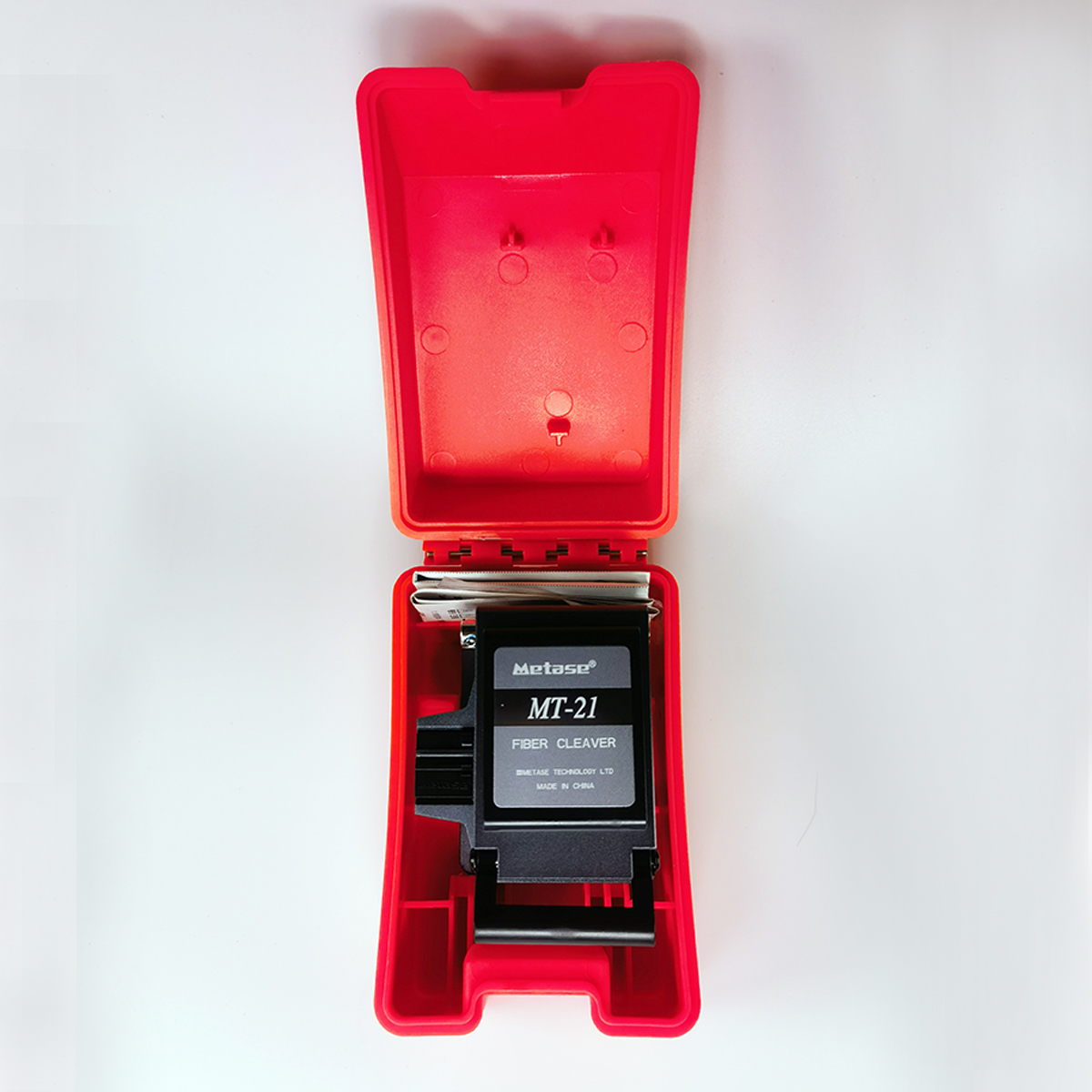 FTTH MT-21 Fiber Cleaver High Precision Fiber Cutter For FTTH Telecom Metal Body Professional Tool