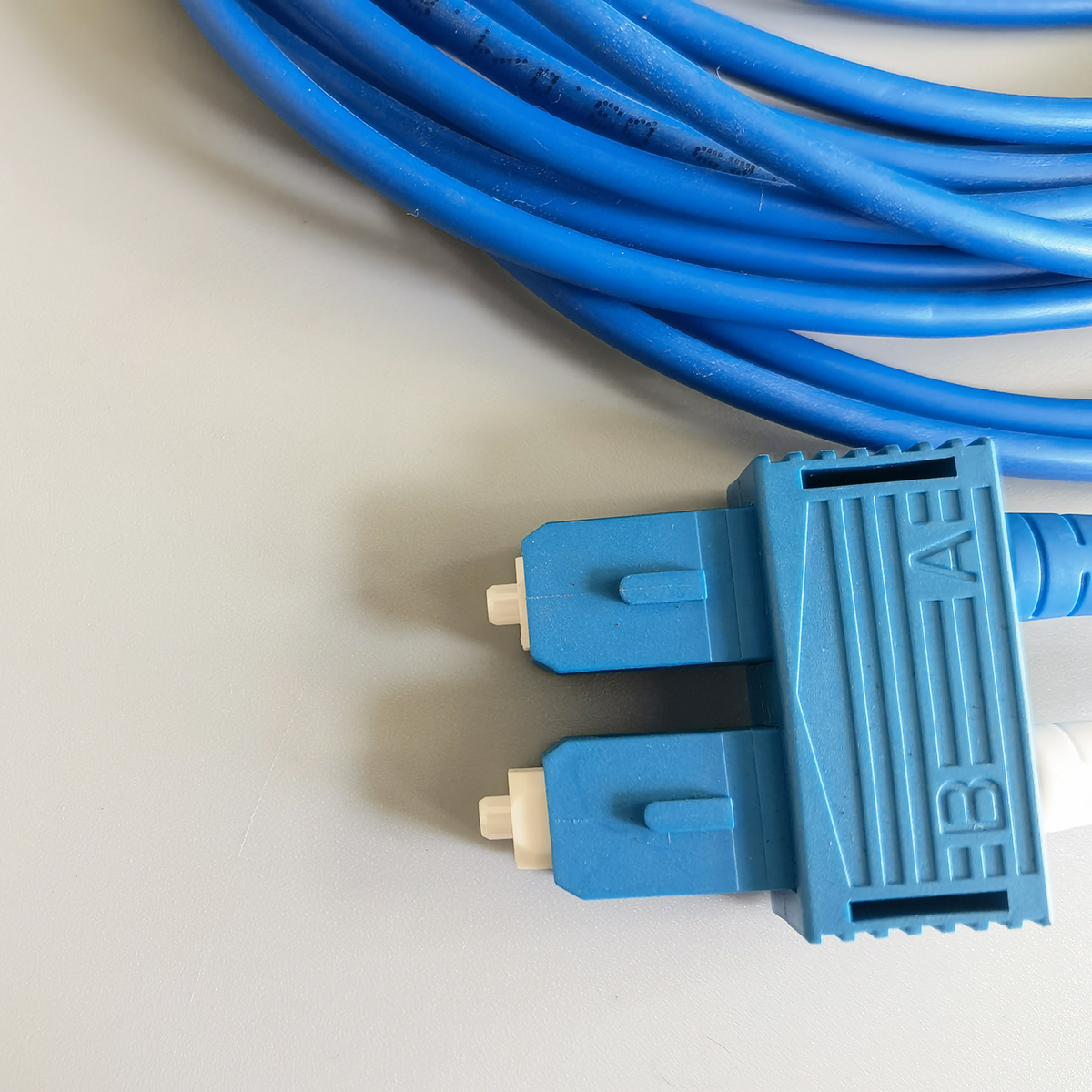 FTTH Indoor Optic Cable SC UPC to SC UPC Single Mode Double Core Duplex Patch Cord Extension Cable