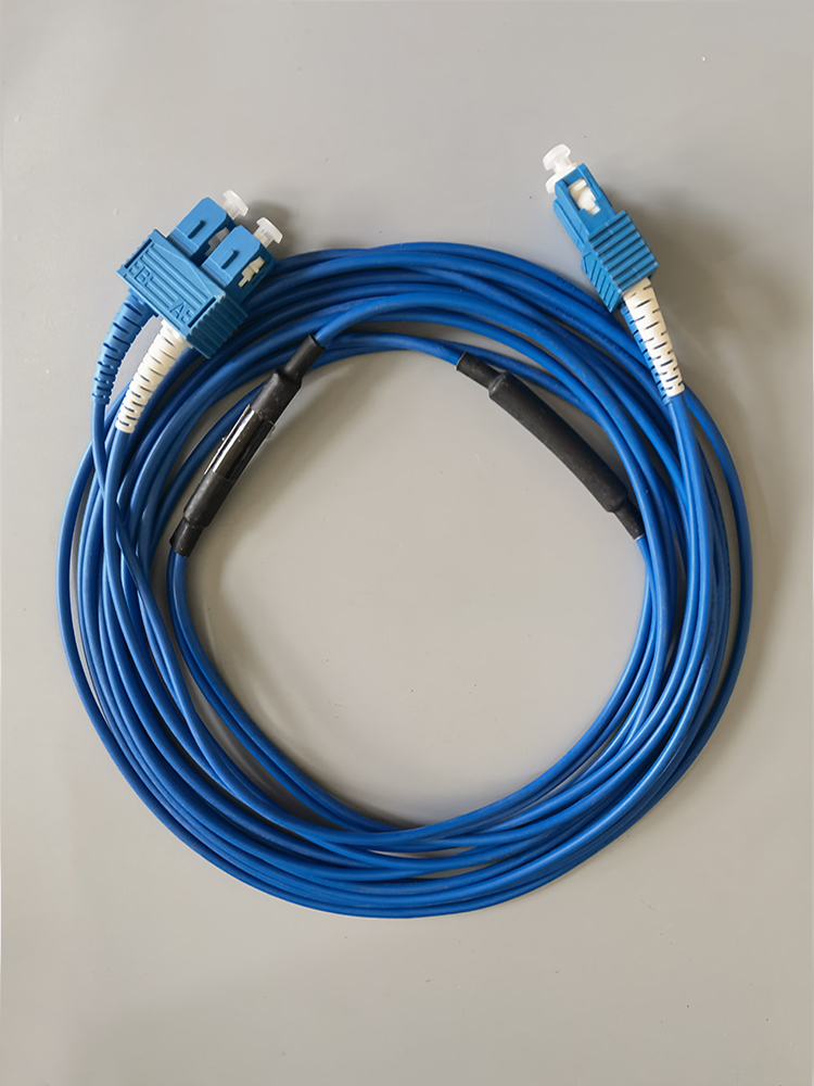 FTTH Indoor Optic Cable SC UPC to SC UPC Single Mode Double Core Duplex Patch Cord Extension Cable