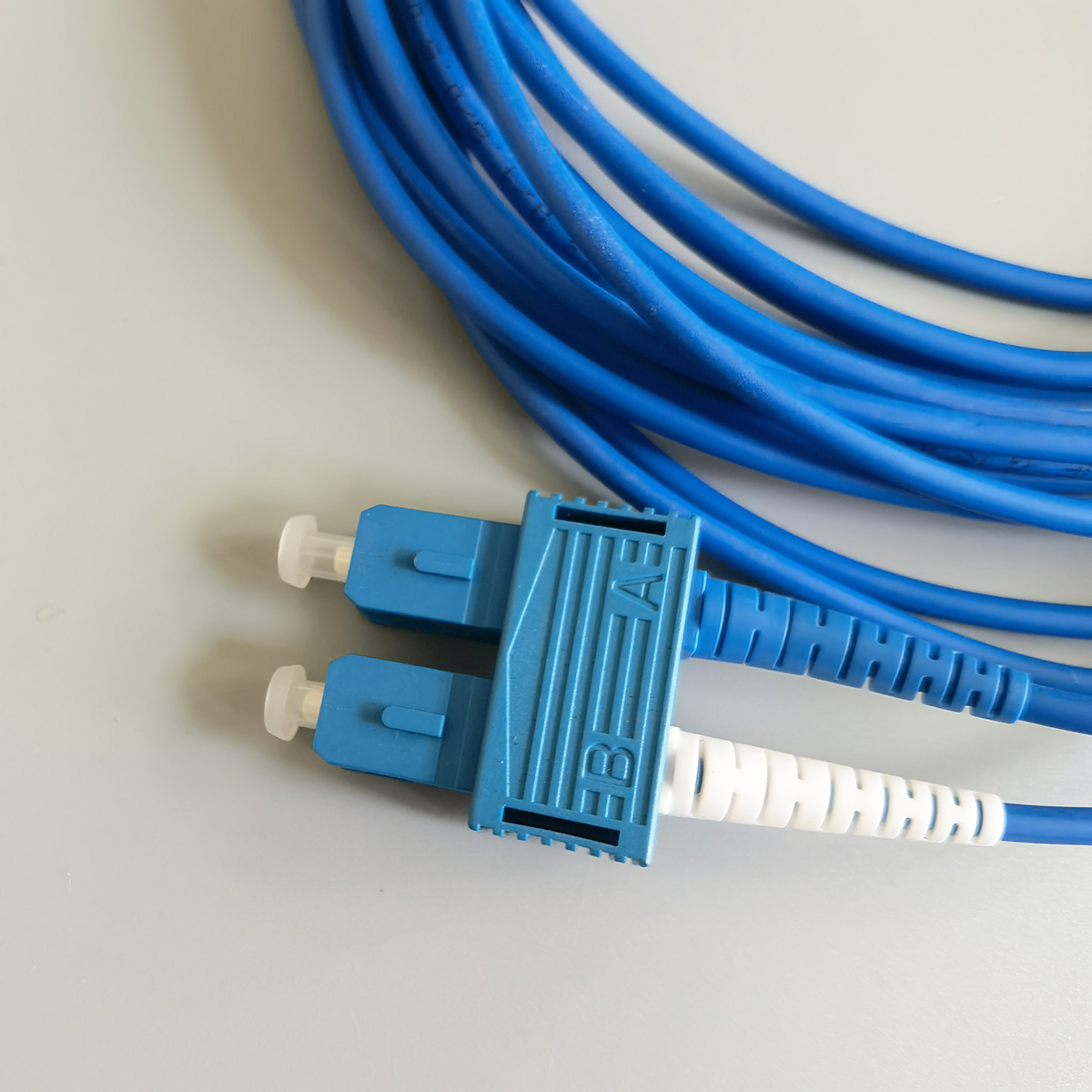 FTTH Indoor Optic Cable SC UPC to SC UPC Single Mode Double Core Duplex Patch Cord Extension Cable