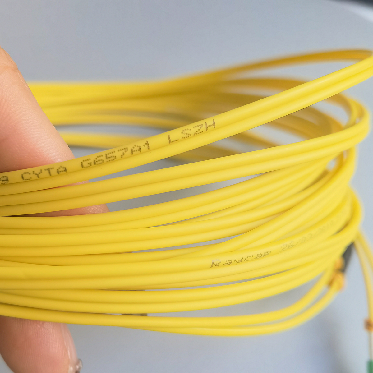 FTTH LC APC to FC PC Duplex Fiber Optic Patch Cord 2.0mm LSZH Single Mode Cable 5m 7m