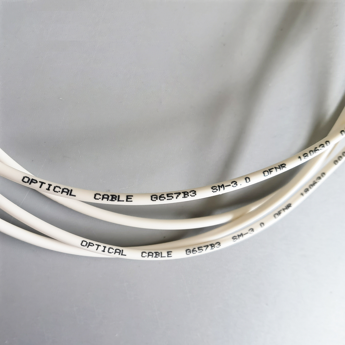 1.5M/2M/3M Fiber Optic Cable SC APC To SC APC G657B3 Single Mode LSZH Fiber Optic Patch Cord 