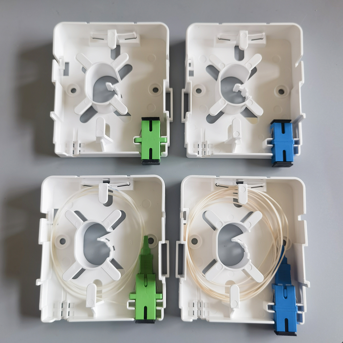 FTTH 2116-T-1 Fiber Optic Terminal Box SC/UPC Port Junction Socket Optical Fiber Access Equipment 