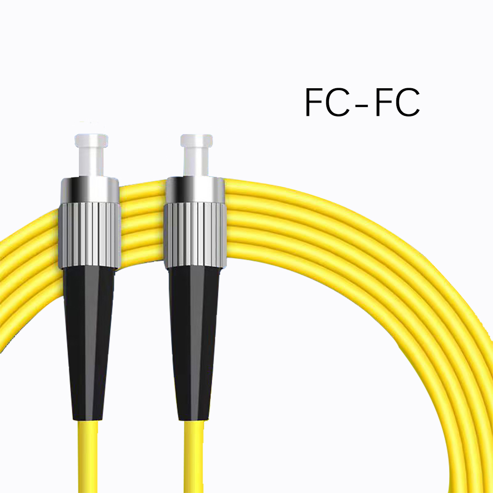 FTTH Fiber Optic Cable 3.0mm FC UPC FC UPC Single Mode Simplex 3M 10M Network Extension Patch Cord