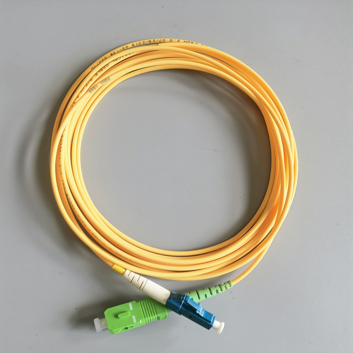 FTTH Fiber Optic Cable SC APC to LC UPC 2M 3M 5M 10M Patch Cord Single Mode 2.0mm 3.0mm Patch Cord
