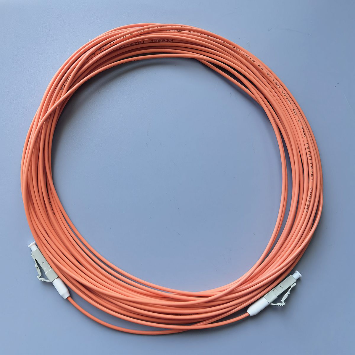FTTH LC UPC LC UPC Fiber Optic Patch Cable Indoor 2.0mm Multi Mode 62.5 125 Single Core Patch Cord