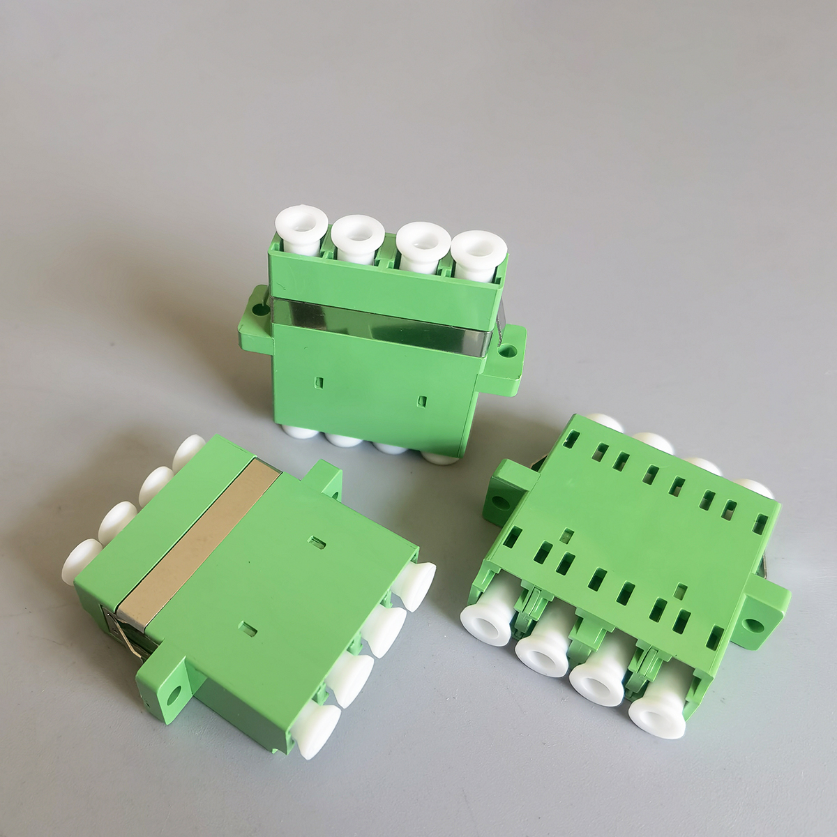 FTTH Fiber Optic Adapter Coupler Simplex/Duplex Mode Optical Fiber Flange Adapter Stainless Steel FTTH Fiber Optic Adapter Coupler Simplex/Duplex Mode Optical Fiber Flange Adapter Stainless Steel