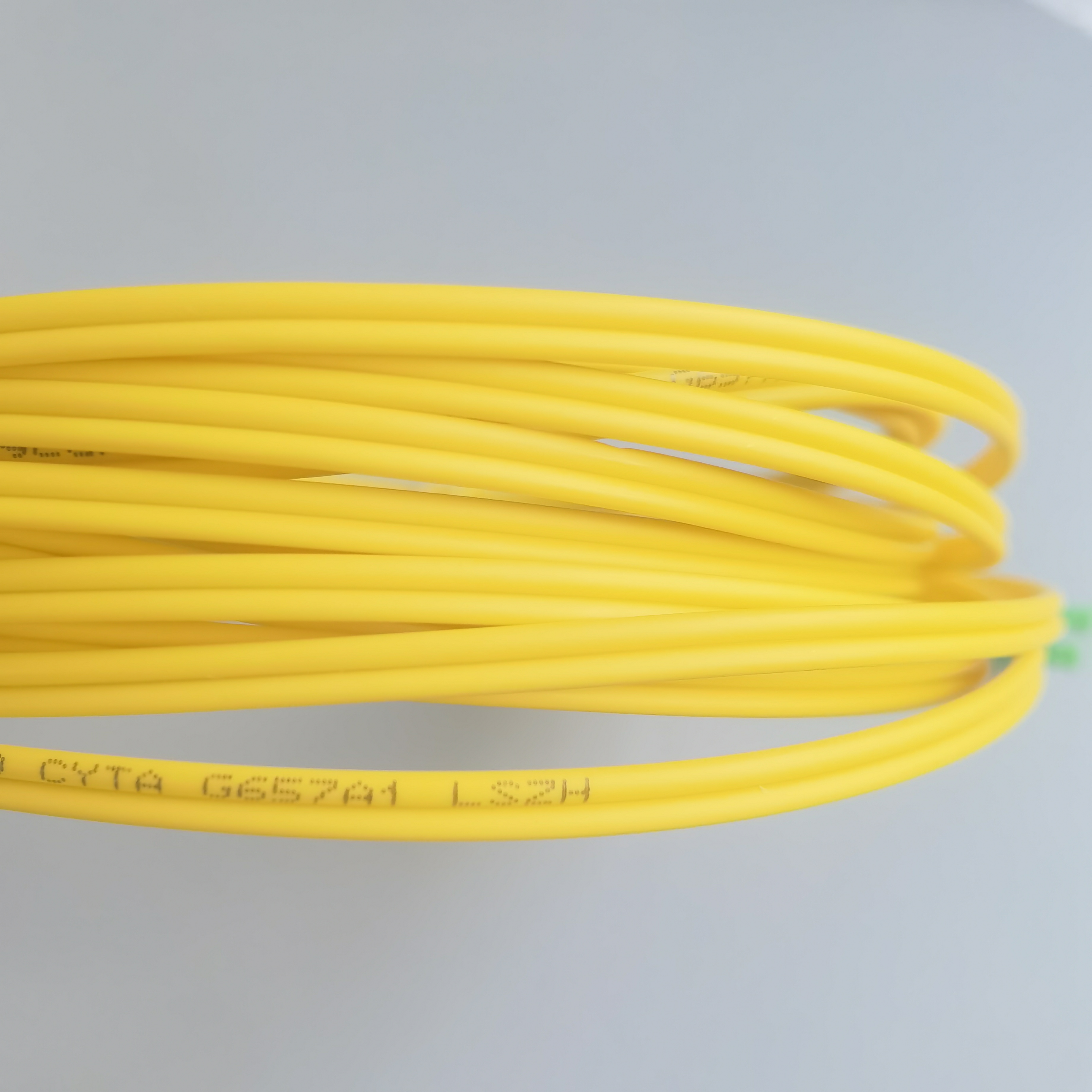 FTTH Fiber Optic Cable Single Mode Double Core LC/APC to LC/APC G657A1 LSZH 2.0mm Indoor Fiber Cable