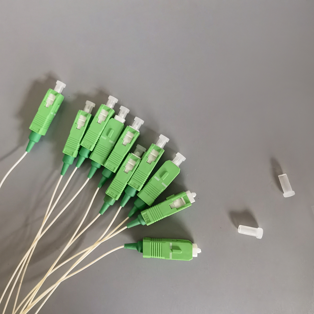 FTTH Fiber Optic Cable SC/APC Pigtail 10PCS Pack Single Mode 0.9mm Easy Splicing Network Cables