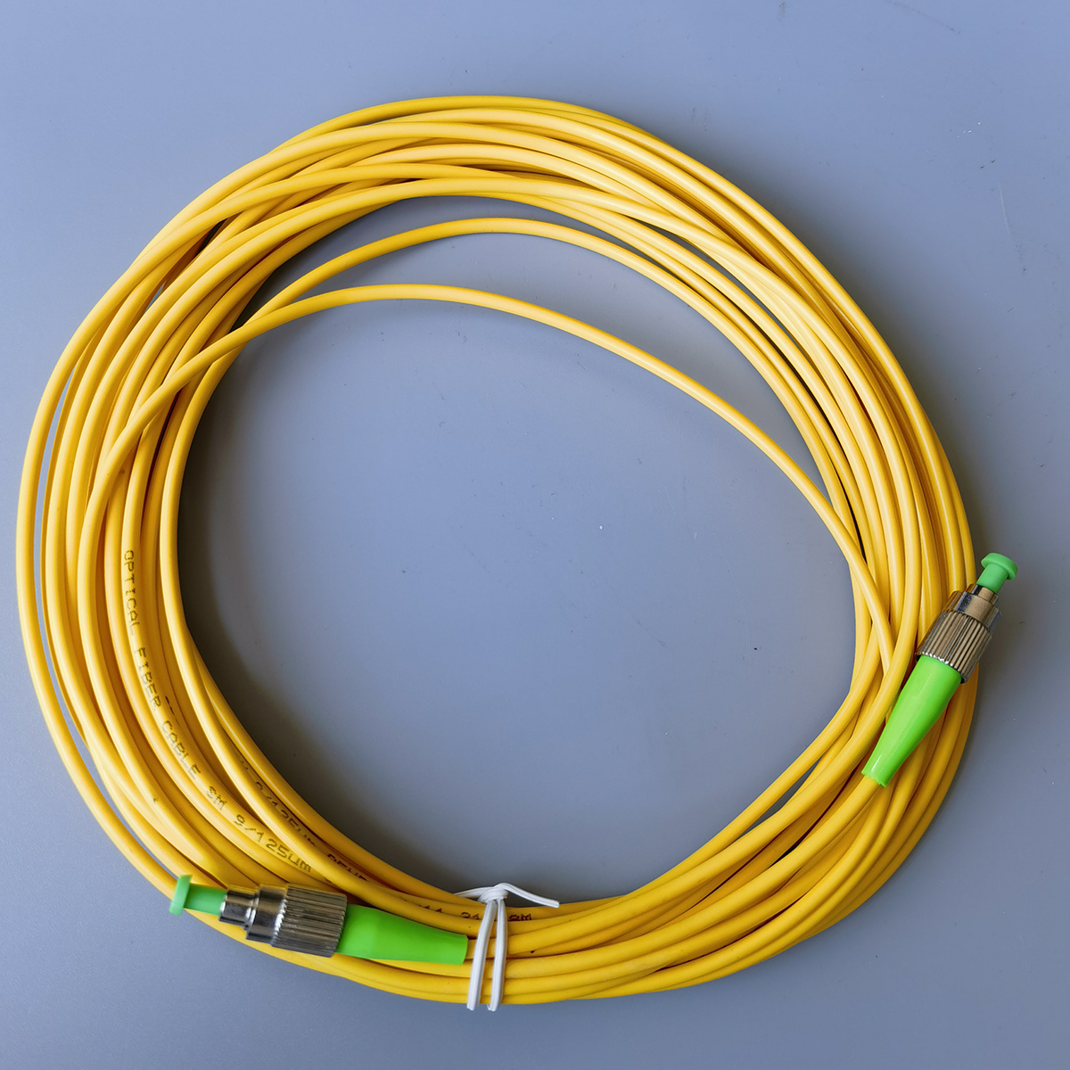  FTTH FC/APC To FC/APC Fiber Optic Patch Cord Single Mode Simplex Core 3.0mm Fiber Patch Cable 