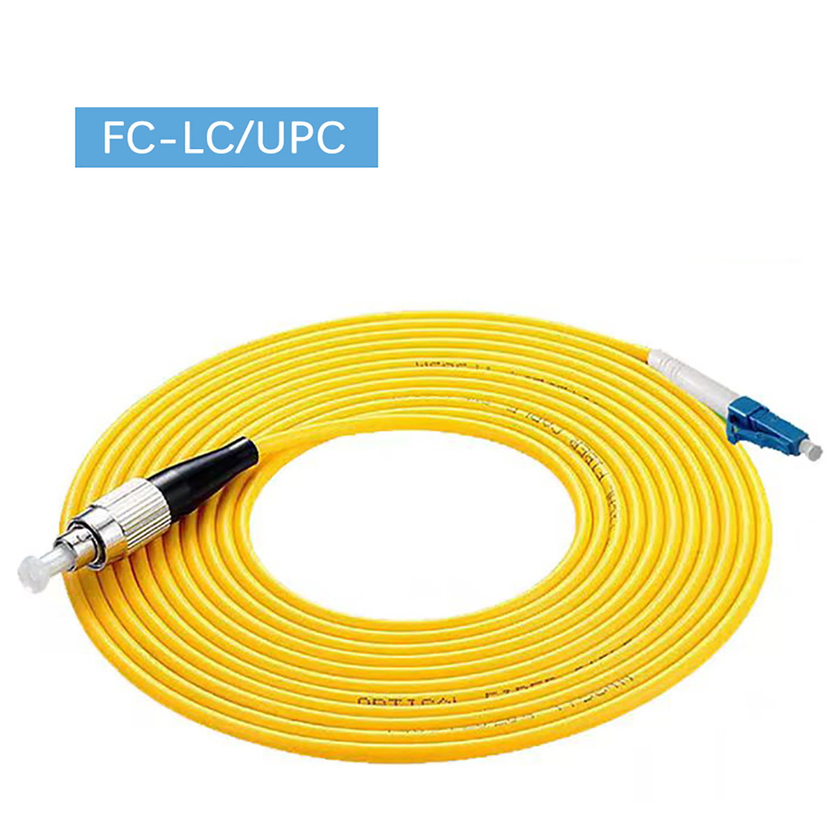 FTTH FC/LC UPC Fiber Optic Patch Cord 2mm 3mm Singlemode Duplex Jumper Cable High Performance Cable