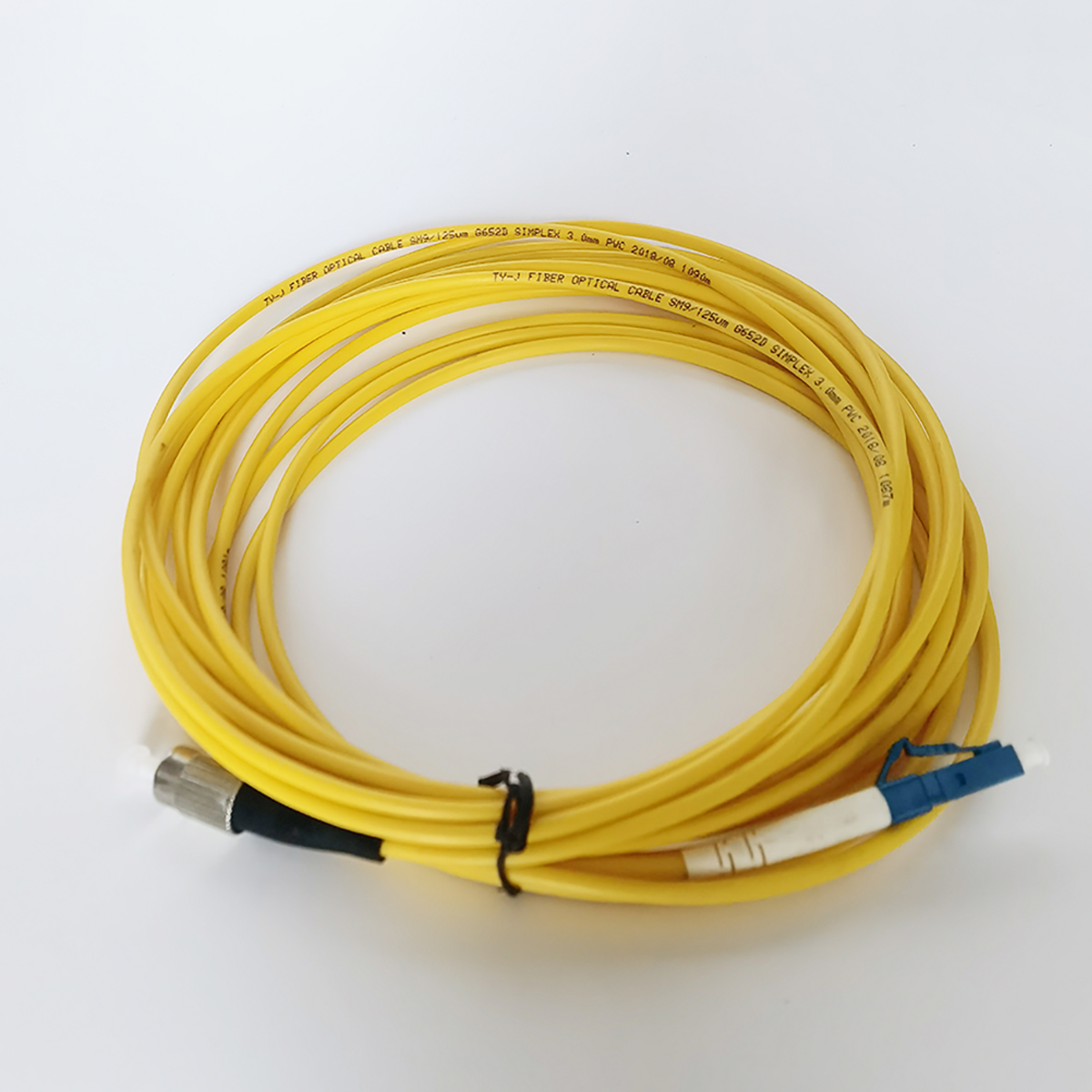 FTTH FC/LC UPC Fiber Optic Patch Cord 2mm 3mm Singlemode Duplex Jumper Cable High Performance Cable