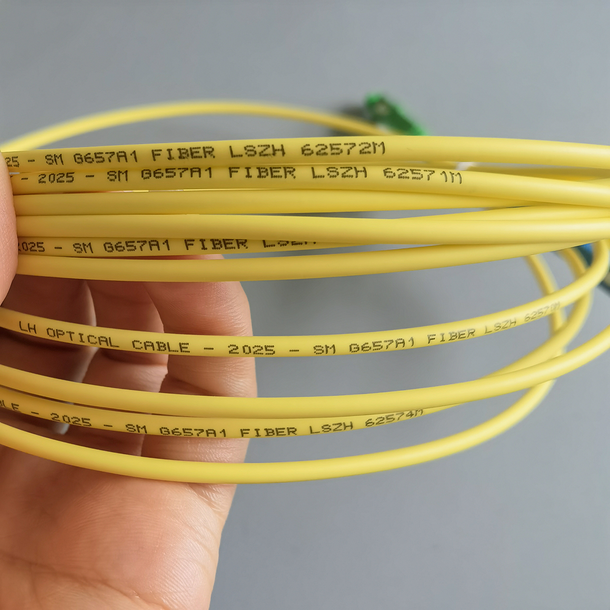 FTTH Fiber Optic Patch Cable SC/APC-SC/UPC LSZH PVC G657A1 G652D Indoor Optical Jumper Cable